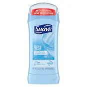 Suave Invisible Solid Antiperspirant Deodorant, Fresh - 2.6 oz