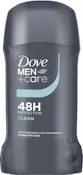 Dove Men+Care Deodorant, Clean - 1.69 oz