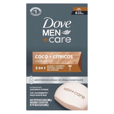Dove Men+Care Bar Coco + Citrus - 3.75 oz