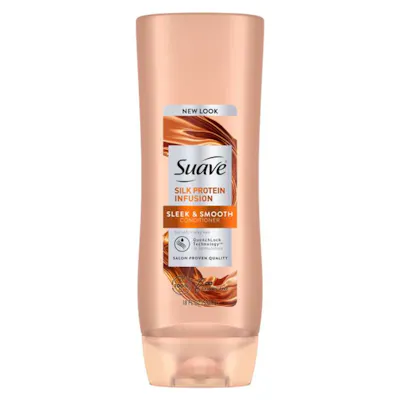 Suave Silk Protein Infusion Sleek &amp; Smooth Conditioner - 18 oz