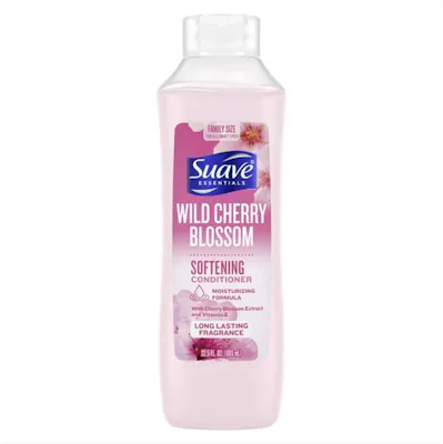 Suave Essentials Conditioner, Wild Cherry Blossom - 22.5 oz