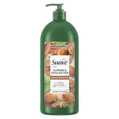 Suave Moisturizing Conditioner, Almond + Shea Butter - 40 oz
