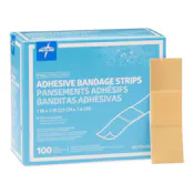 Plastic Adhesive Bandages -  1" x 3"