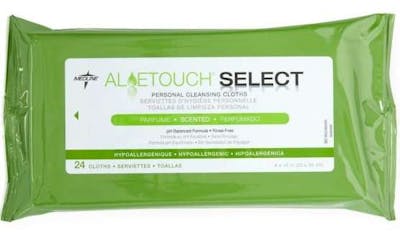 Aloetouch Select Personal Cleansing Cloths - 8" x 12", 24 per Pack