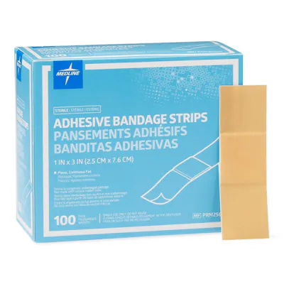 Plastic Adhesive Bandages -  1" x 3"