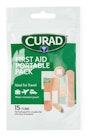 CURAD First Aid Portable Pack Kits, 15 Piece image number null