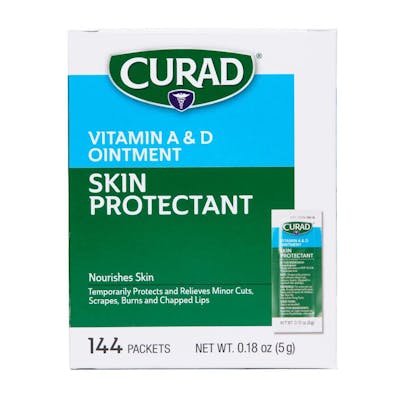 CURAD Skin Ointments - Vitamin A &amp; D, 144 Pack