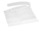 Disposable Plastic Bibs - Waterproof, 24" X 16" image number null