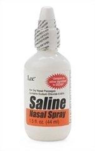 saline nasal decongestant