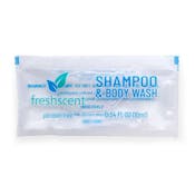 2-in-1 Shampoo/Body Wash Packets - 0.34 oz