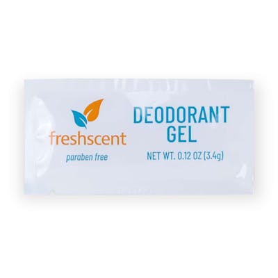 Freshscent Deodorant Gel Packets, 0.12oz.