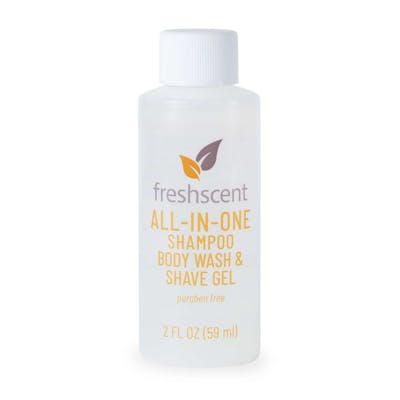 3-in-1-Shampoo, Shave Gel, Body Wash - 2 oz