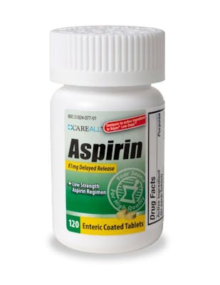 Adult Low Dose Aspirin - 81mg, 120 Count