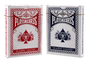 Games, Playing Cards Vegas Style Plastic Coated