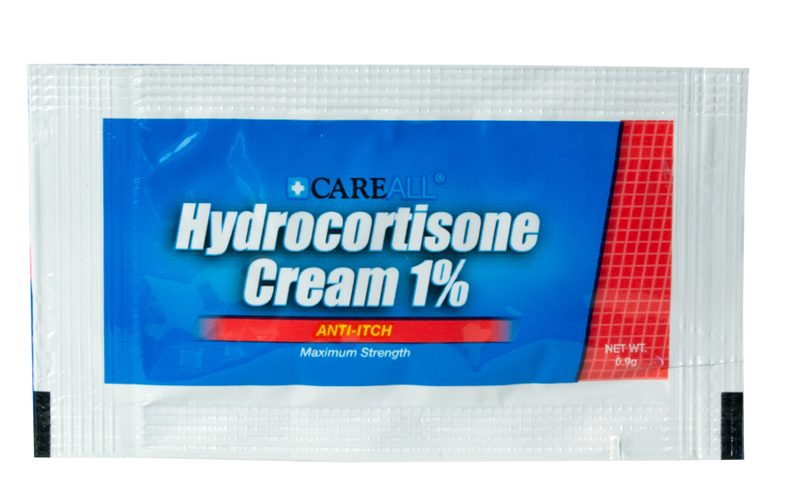 Anti-itch Cream Packets - 0.9 g 1% Hydrocortisone