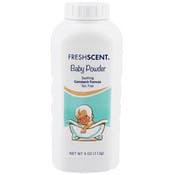 Freshscent Baby Powder - 4 oz, Cornstarch Based