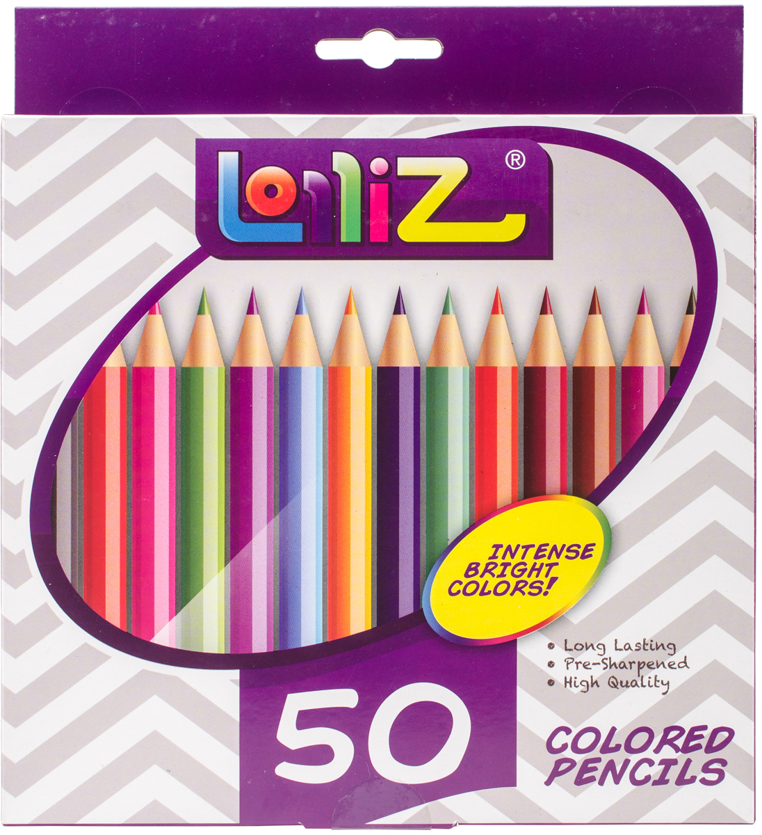 Wholesale LolliZ Colored Pencils 50/PkgAssorted Colors DollarDays