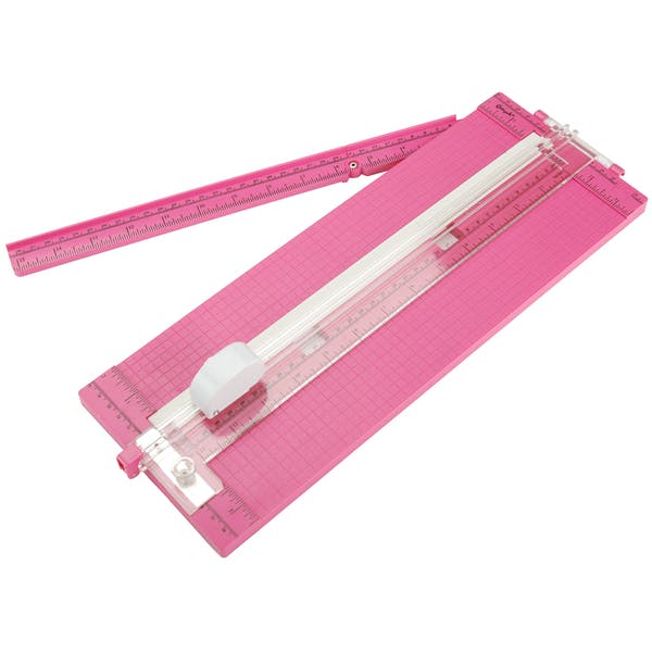 Wholesale Cutterpede Paper Trimmer 12"Pink (SKU 633107) DollarDays