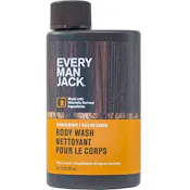 Every Man Jack Body Wash, Sandalwood - 3 oz