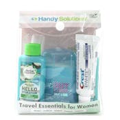 Women's Travel Kits - 6 Piece, TSA Approved