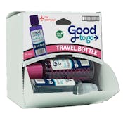 Push Top Bottle Travel Toiletry Bottles - 3 oz