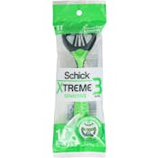 Schick Xtreme3 Sensitive Razor, Triple Blade