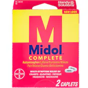 Midol Complete Caplets - 2 Pack