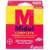 Midol Complete Caplets - 4 Pack