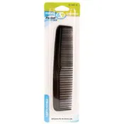Fine Tooth Pocket Combs - Black, Round Tips