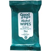 Alcohol Wipes - 15 Pack, Resealable