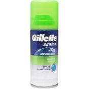 Gillette Series Shaving Gel  - 2.5 oz, Aloe