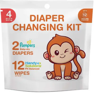 Diaper Changing Kits - Size 4