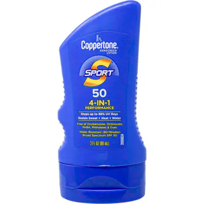 Coppertone Sport Lotion, SPF 50 - 3 oz