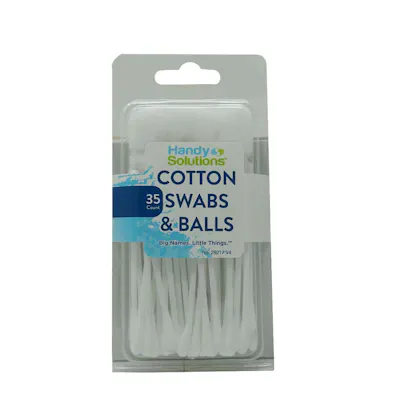 Handy Solutions Cotton Swabs &amp; Cotton Ball Kit - 35 Piece