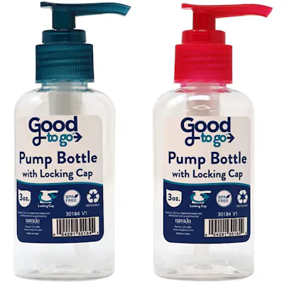 Travel Locking Pump Bottle - 3 oz