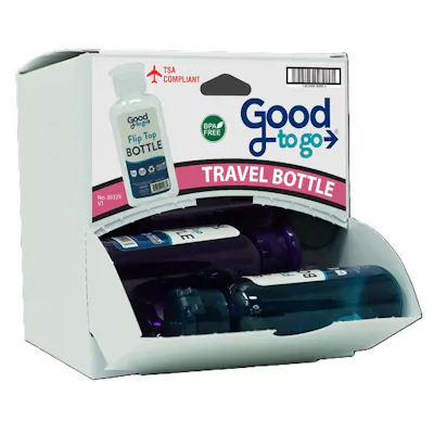 Flip Top Travel Bottles - 3 oz