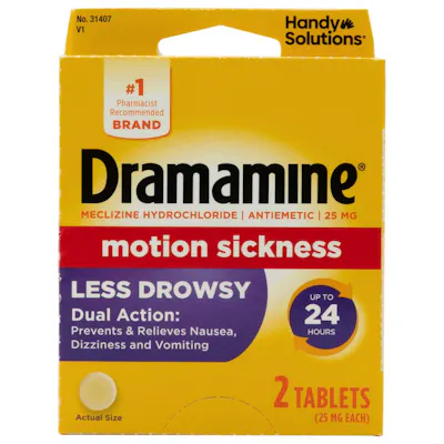 Dramamine - 2 Tablets