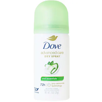 Dove Women's Dry Spray Antiperperant/Deodorant, Cool Essentials - 1 oz