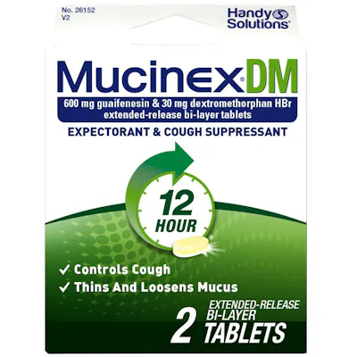 Mucinex DM Tablets - 2 Pack