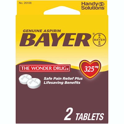 Bayer Aspirin Tablets - 2 Pack