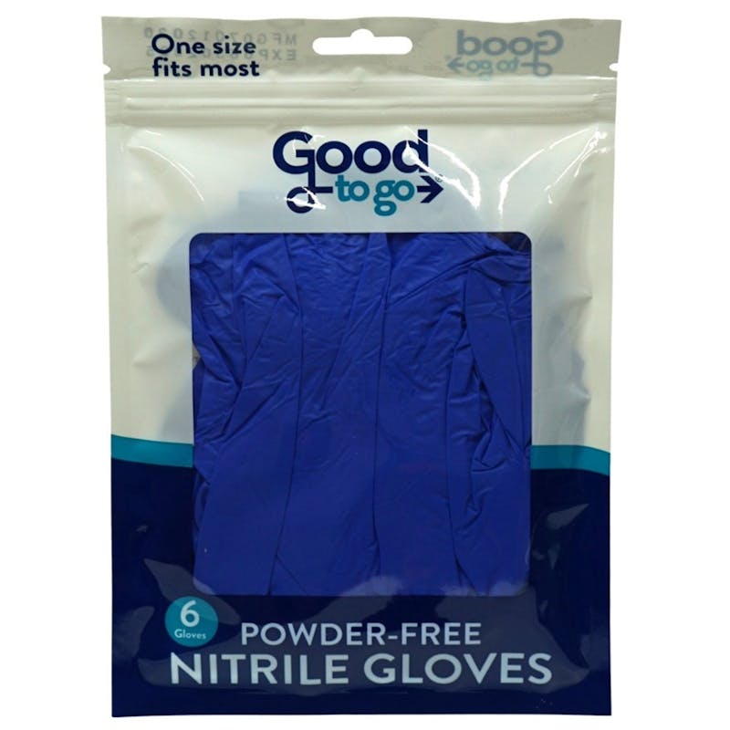Good to go Nitrile Gloves  6-Count