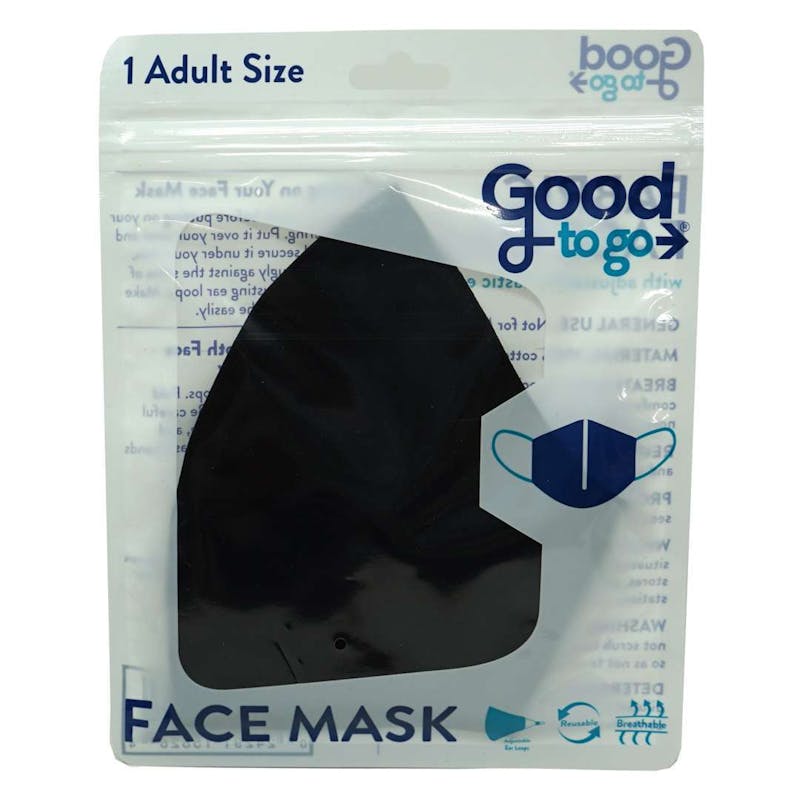 Good to go Adult Cotton Face Mask  Assorted Styles