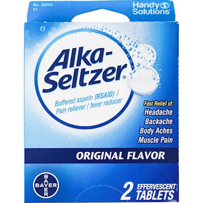 Travel Size Alka-Seltzer Tablets - 2 Pack