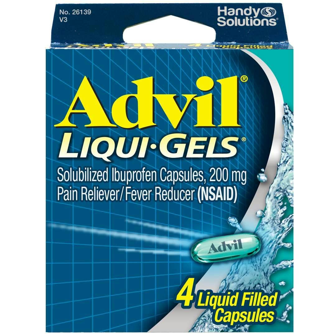 can you give a dog advil liqui gels