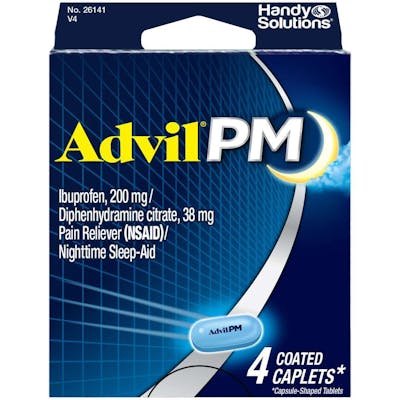 Advil PM Caplets - Ibuprofen, Diphenhydramine