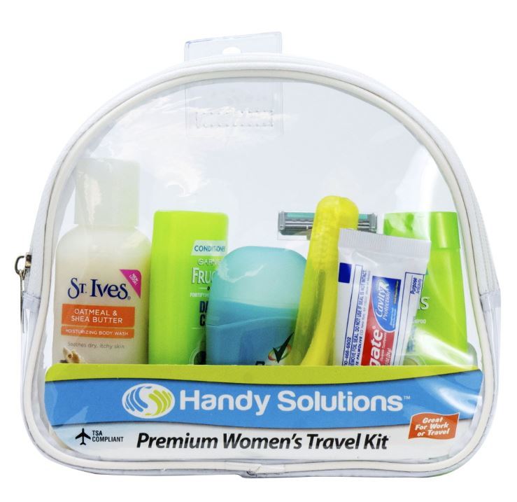 Handy Solutions Women's Travel Kits - TSA Compliant