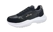 Women Sneakers - Size 8, Black/White