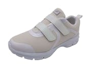 Men's 2-Strap Velcro Sneakers, Off White - Size 9