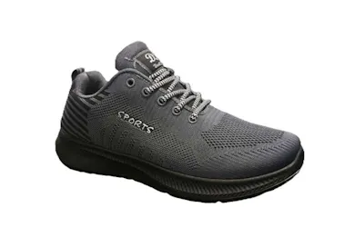 Men Sneakers - Size 8, Gray