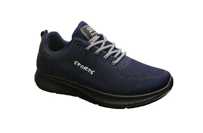 Men Woven Sneakers - Size 7, Navy